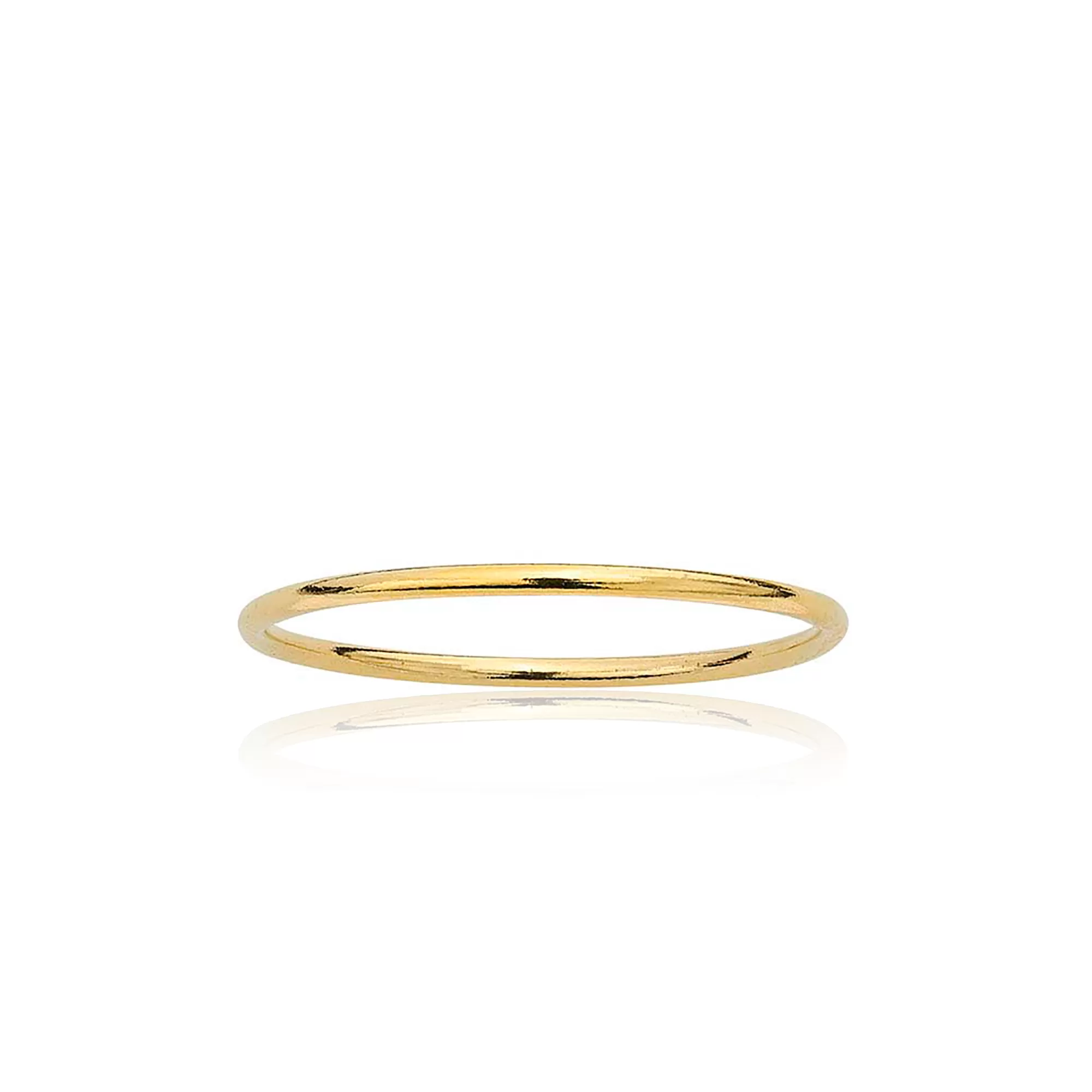 14k Smooth Stacking Ring