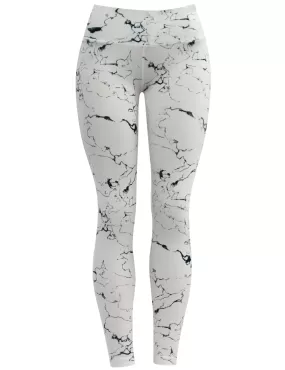 26" Printed Yoga Pants WHITETHUNDER