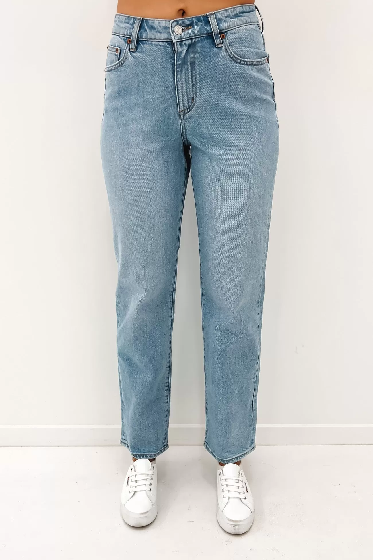 90s Mid Straight Jean Spinoff Blue