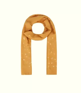 A4975-MUSTARD-Scarf For Women