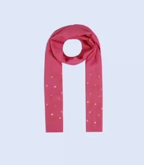 A4985-PINK-Scarf For Women