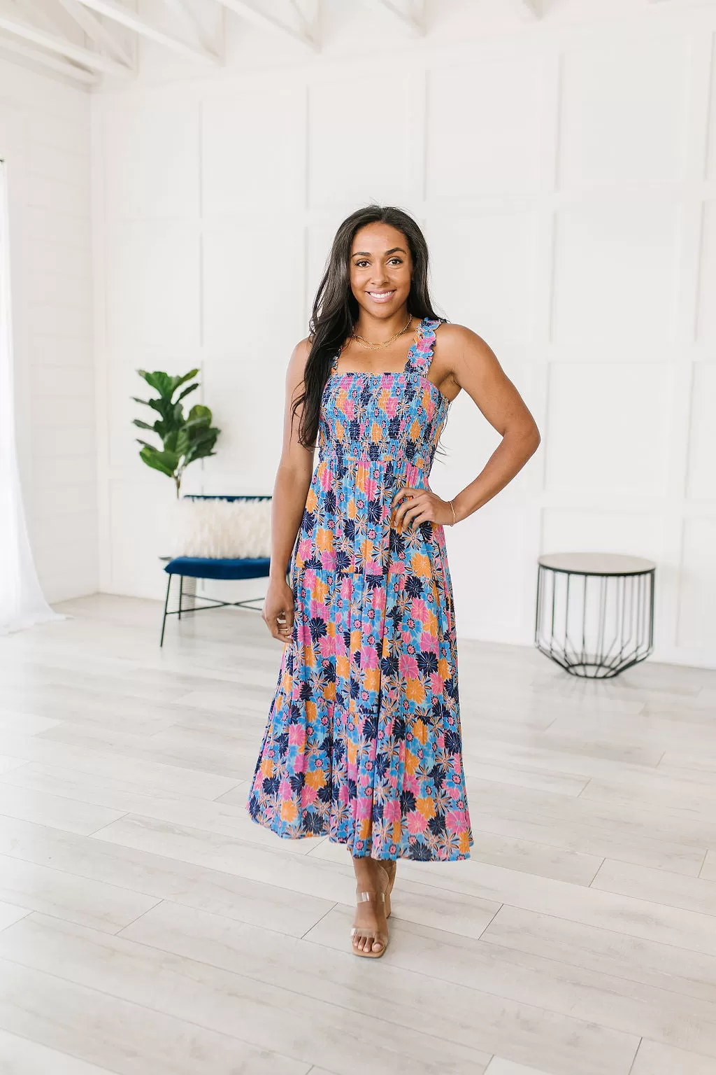 Along The Way Floral Maxi-USE CODE: FUNDAY FOR 25% OFF!!!