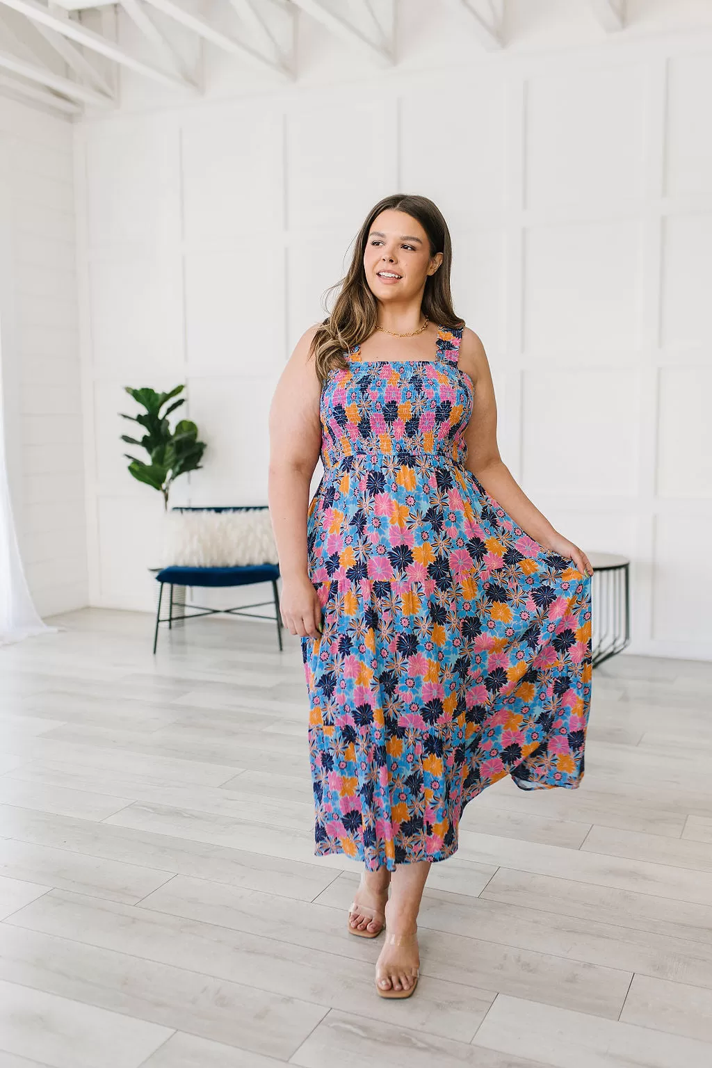 Along The Way Floral Maxi-USE CODE: FUNDAY FOR 25% OFF!!!