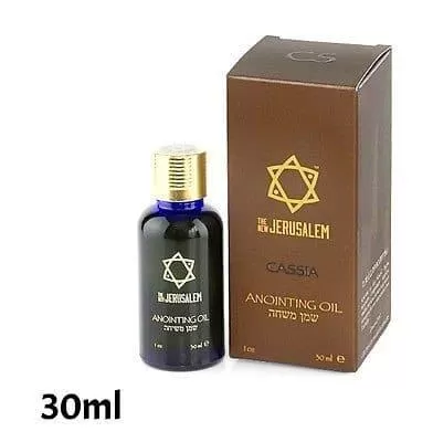 Anointing Oil Cassia Fragrance 30ml. From Holyland Jerusalem