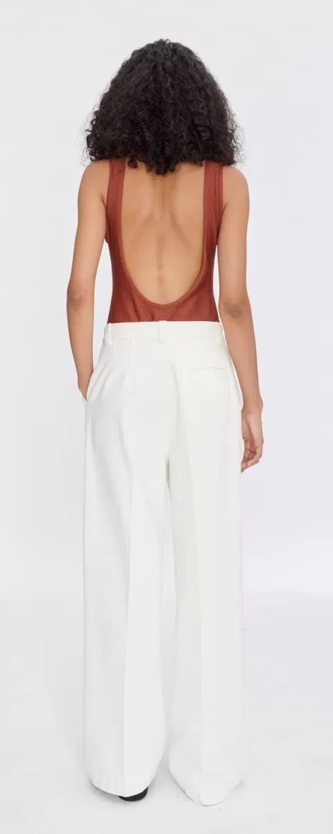 APC Pants Tressie OFF WHITE