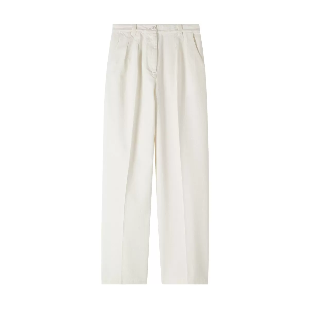 APC Pants Tressie OFF WHITE