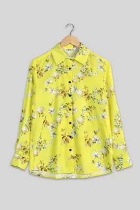 Attractive Floral Shirt For Women