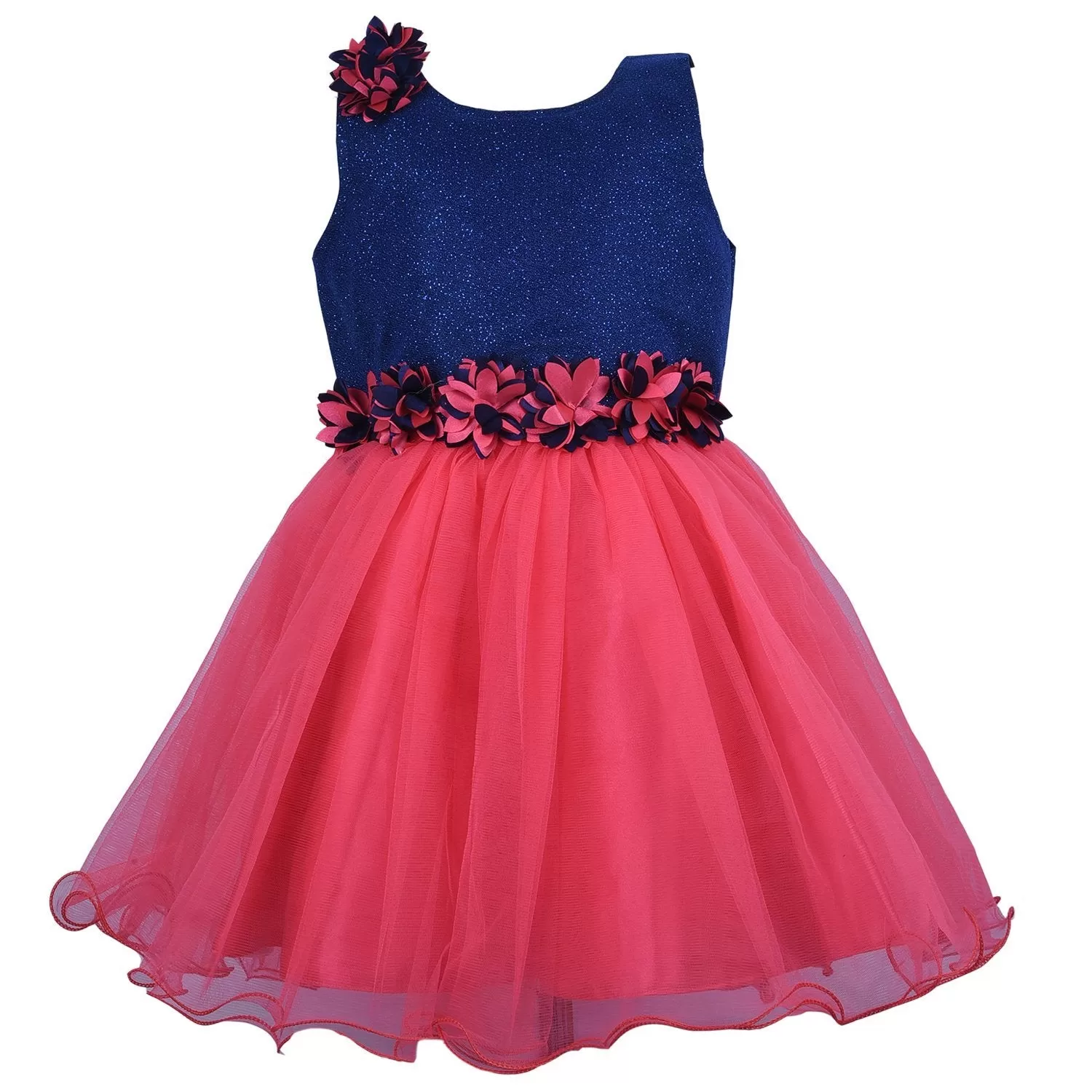 Baby Girls Party Wear Frock Dress Fr1005T