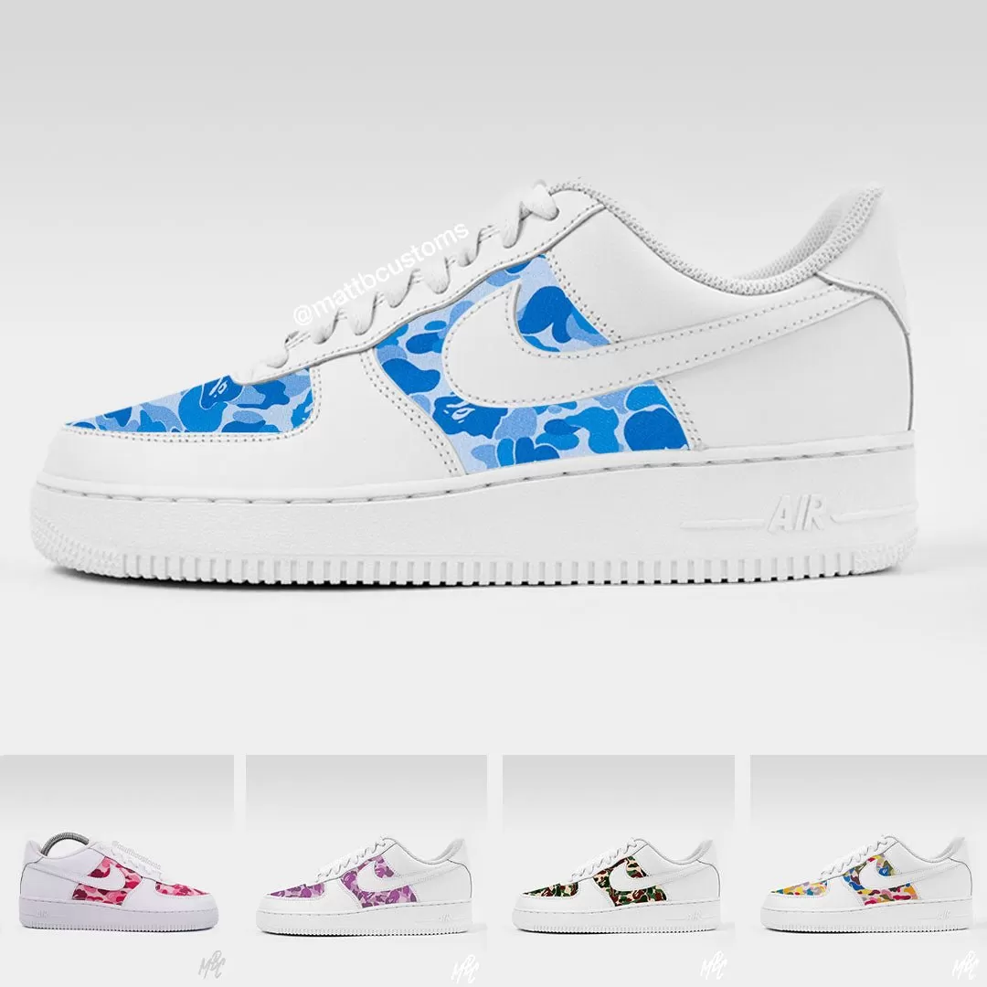 Bape Cut & Sew - Air Force 1 Custom