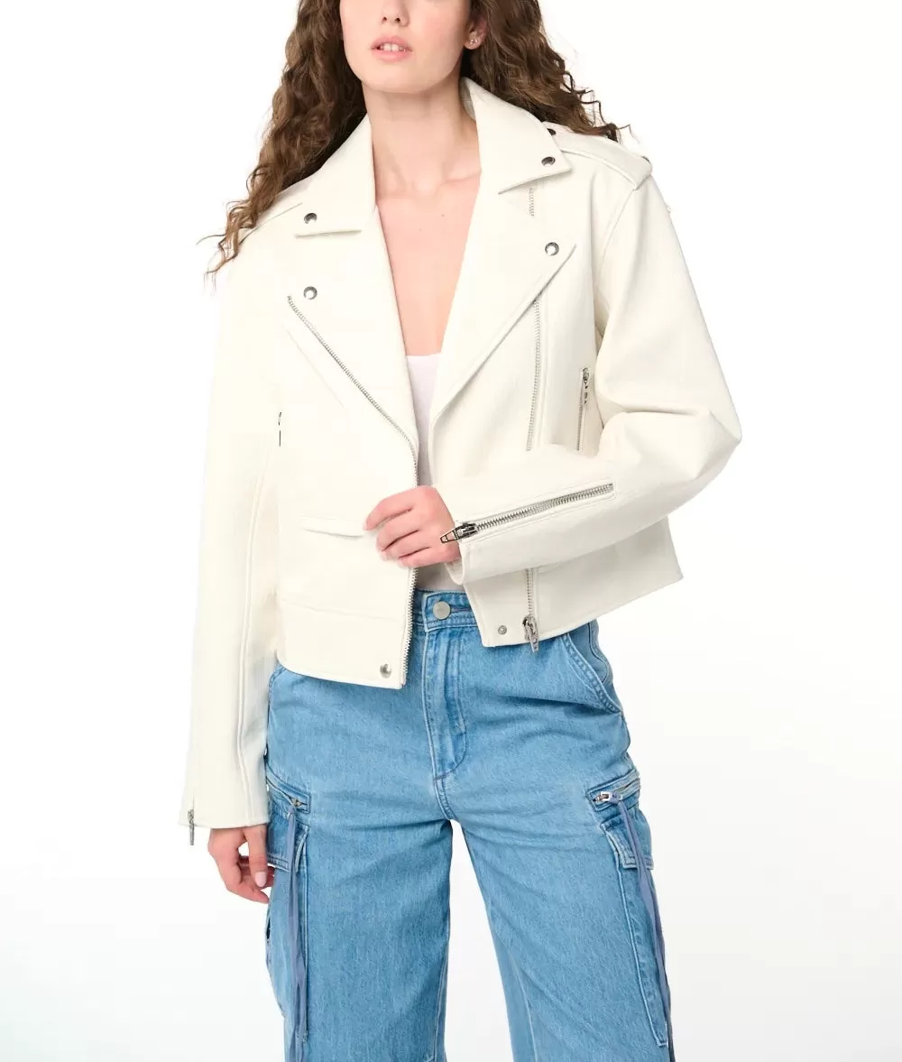 Blank NYC Faux Leather Moto Jacket