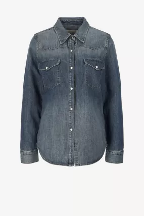 Bluse Travis in Classic Wash