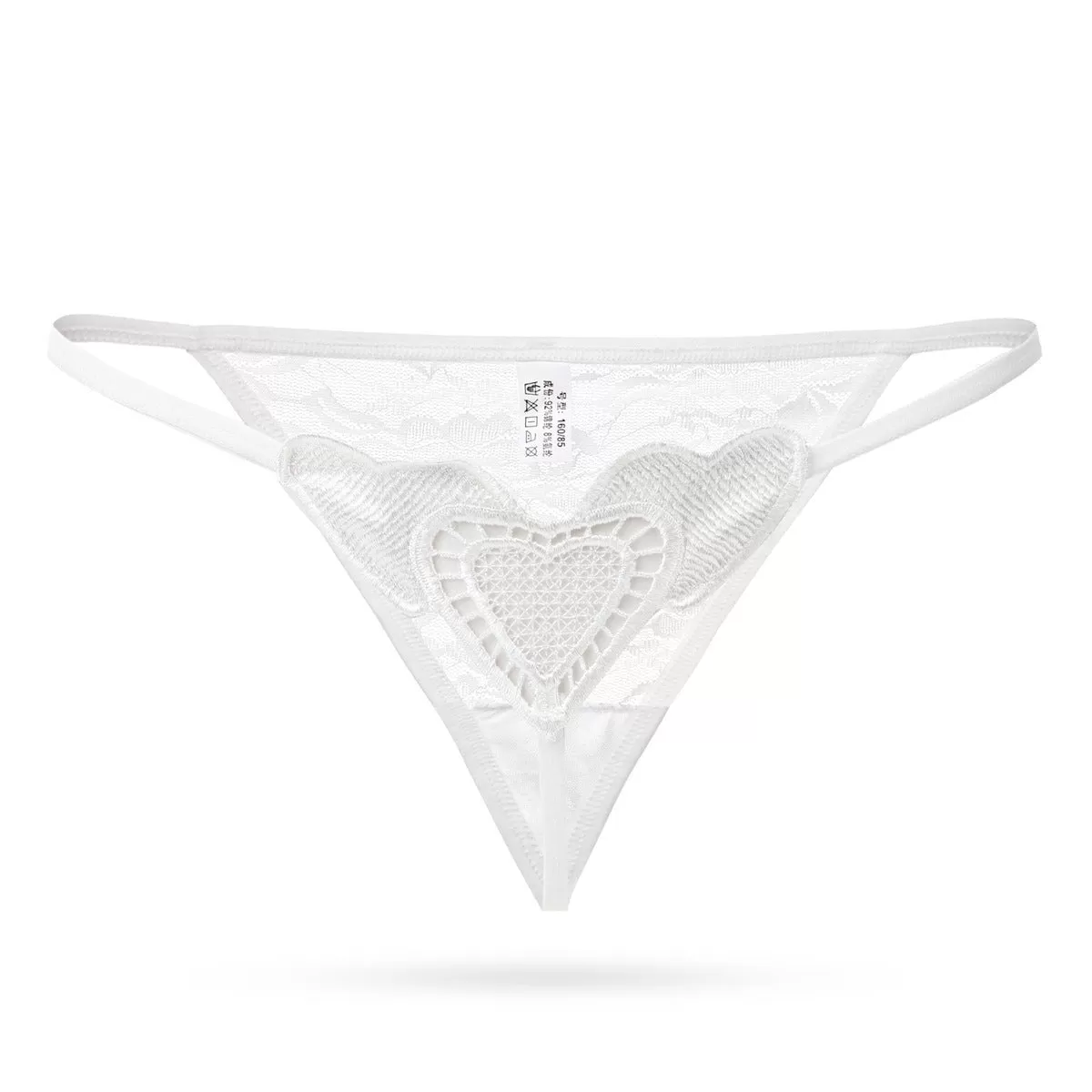 Booty Heart Lace G String Panty