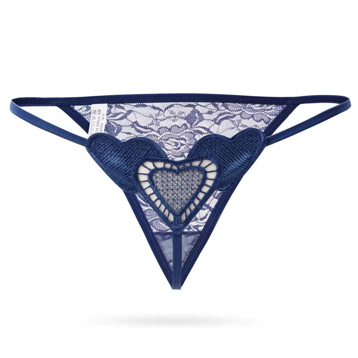 Booty Heart Lace G String Panty