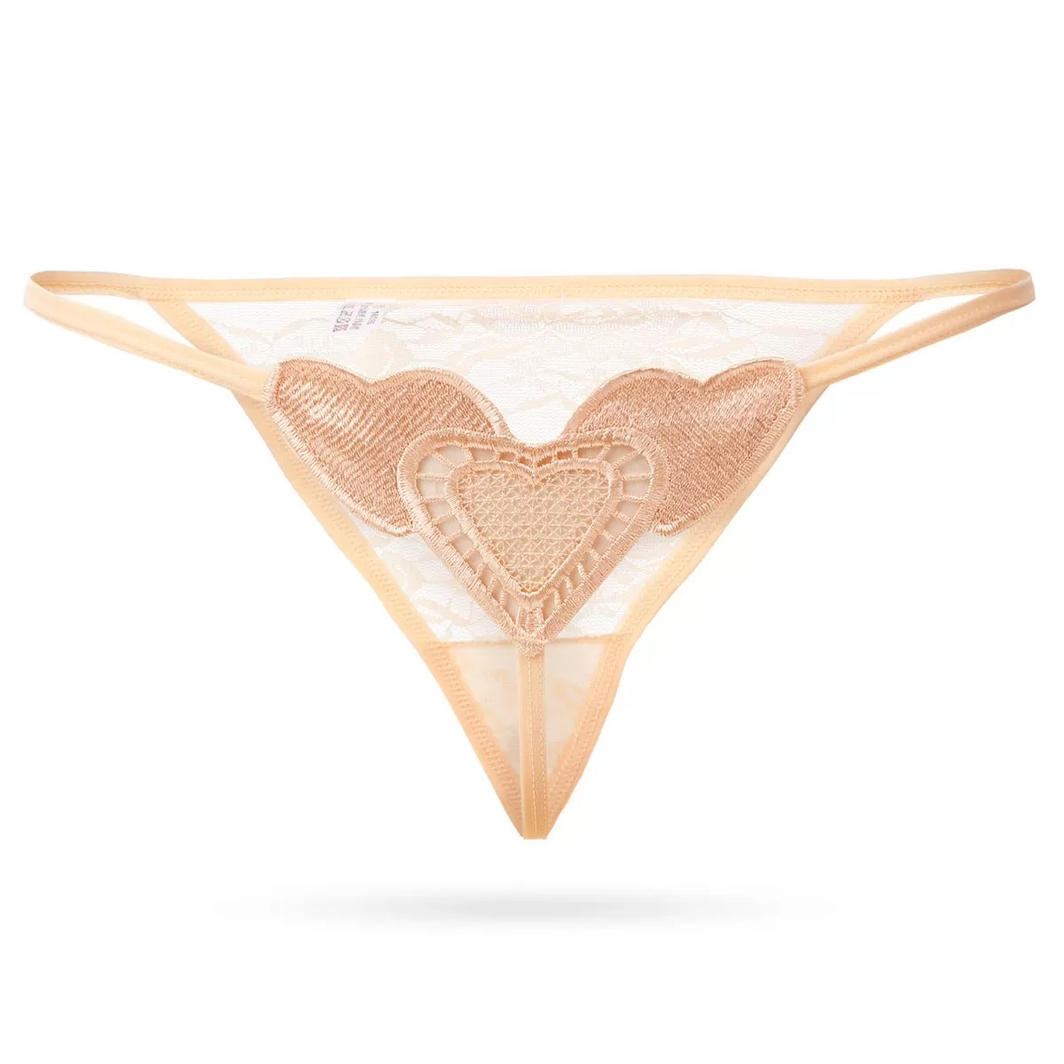 Booty Heart Lace G String Panty