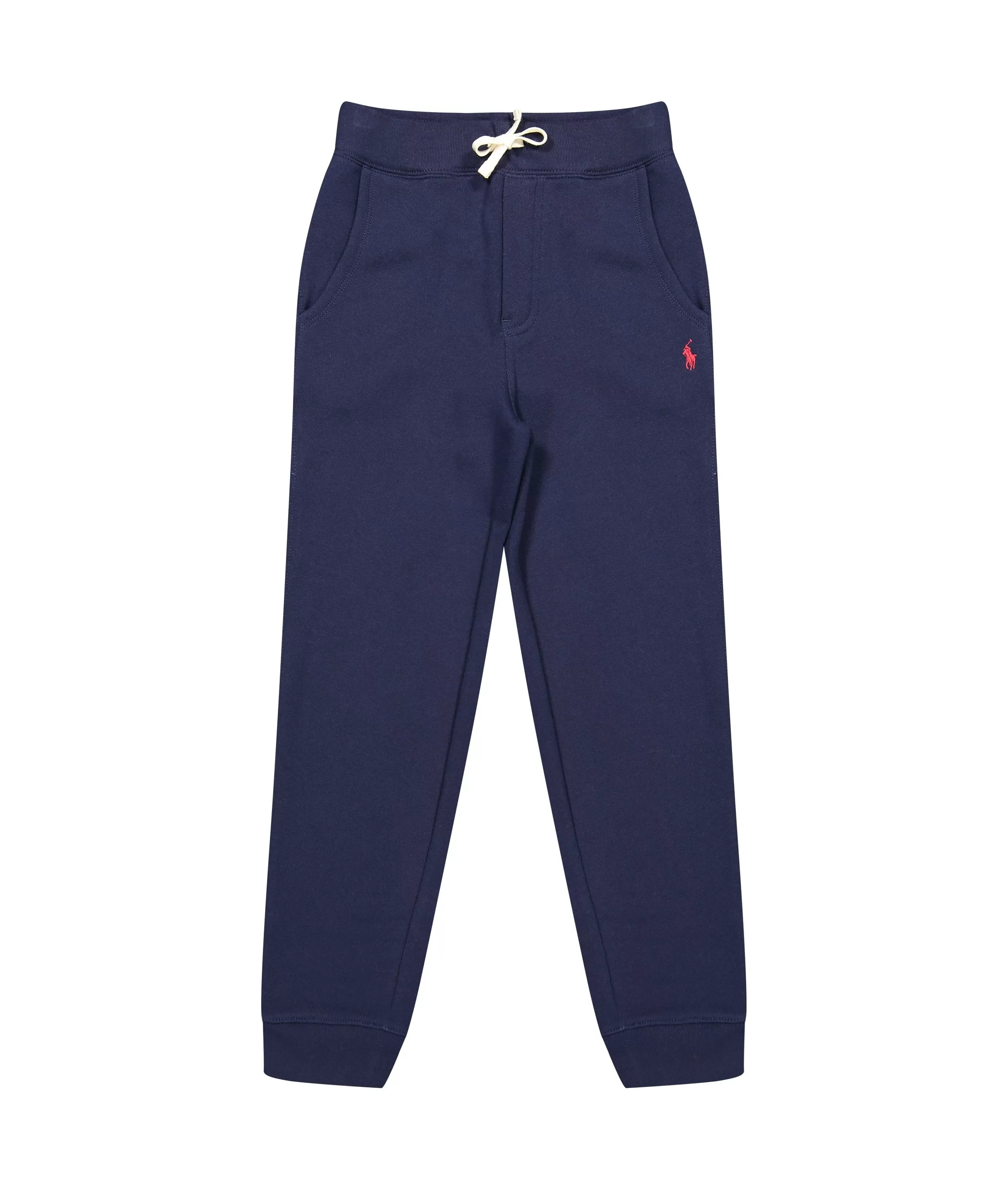 Boys Cotton Blend Fleece Jogger - Navy