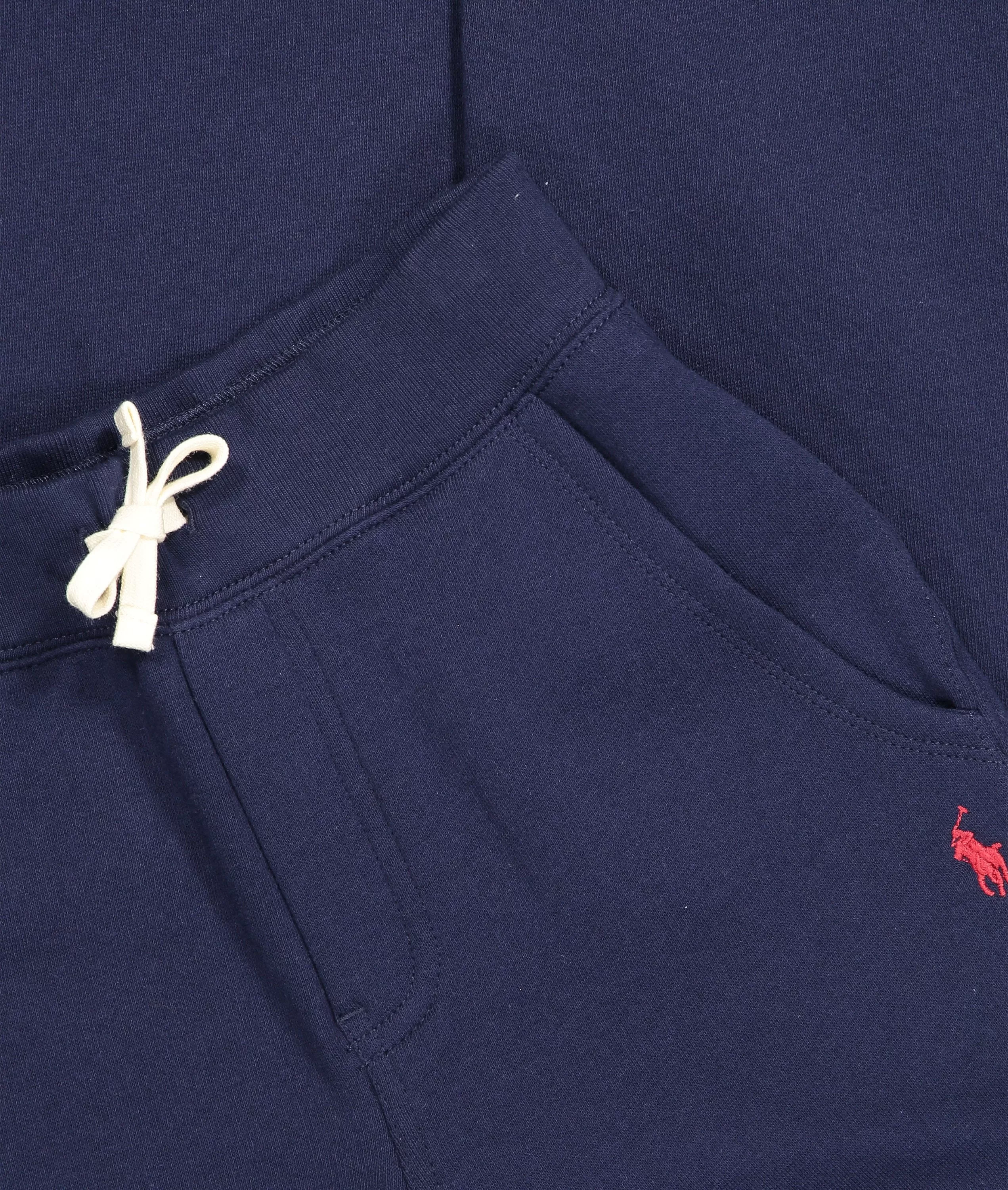 Boys Cotton Blend Fleece Jogger - Navy