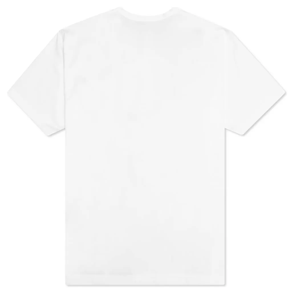 Buffalo Man T-Shirt - White/A Pattern