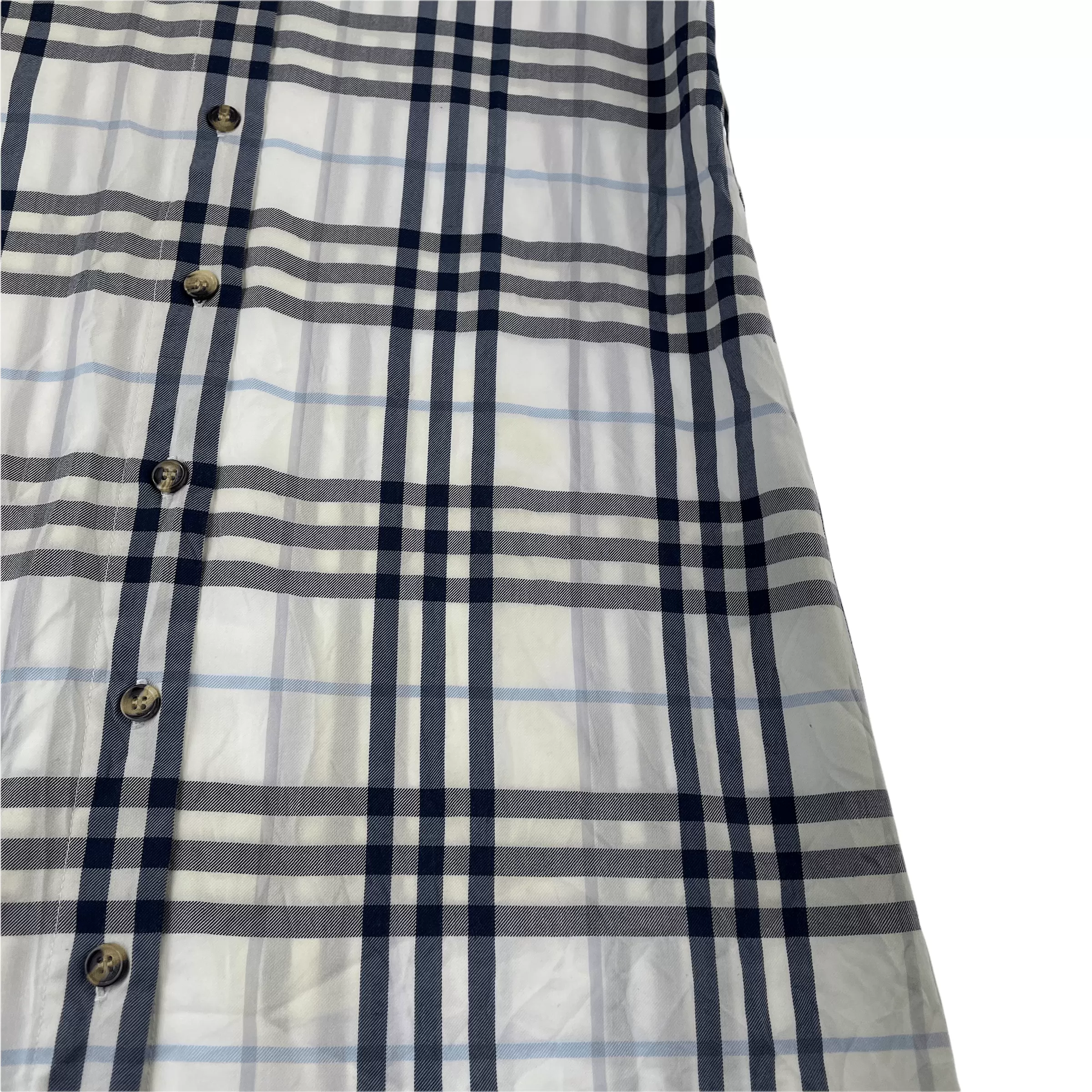 Burberry nova check button skirt women’s size L