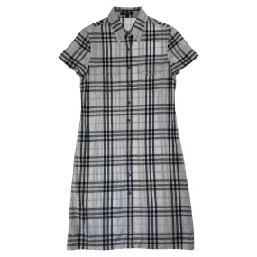 Burberry nova check button skirt women’s size L