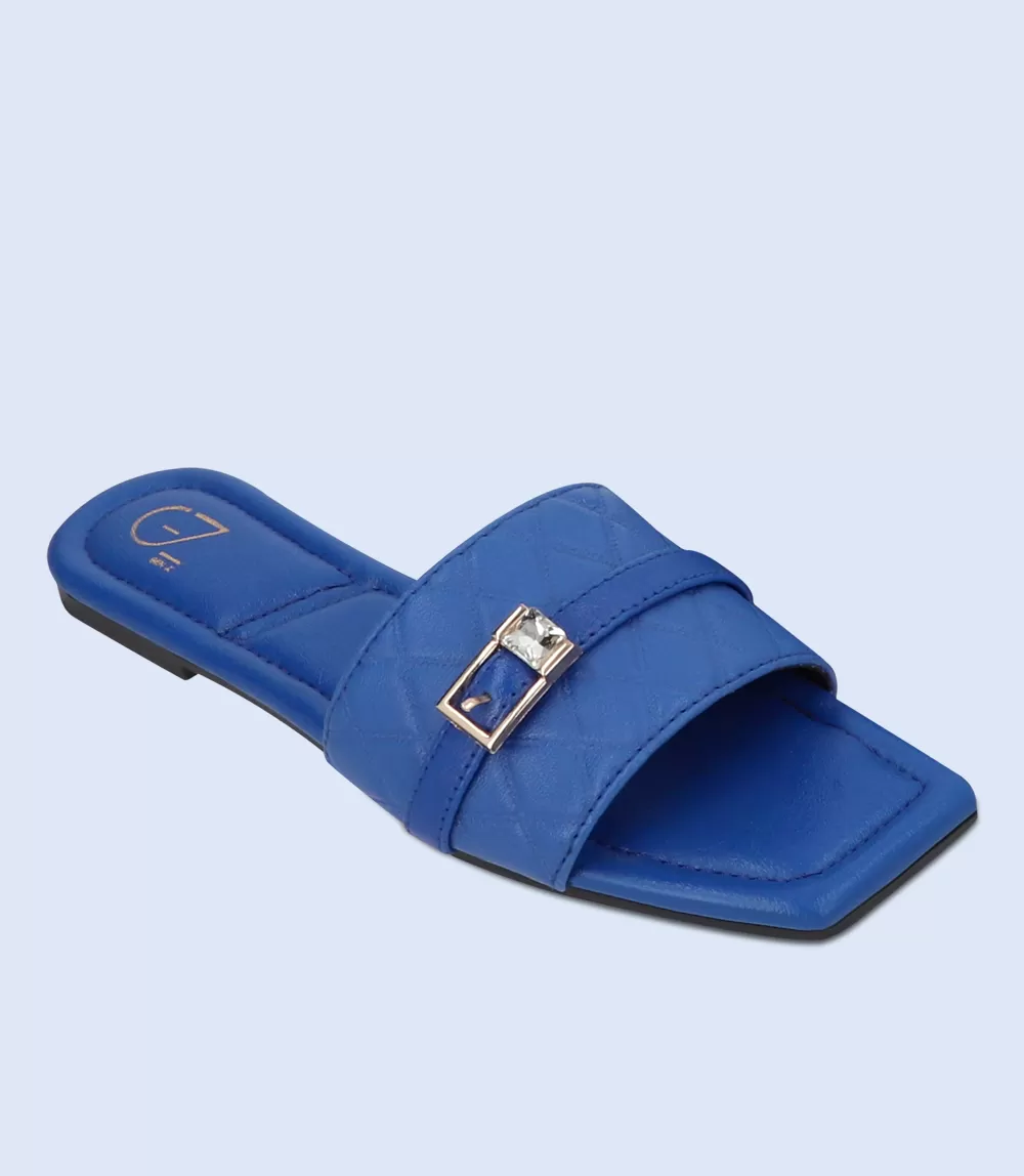 BW9504-BLUE-Women Slipper