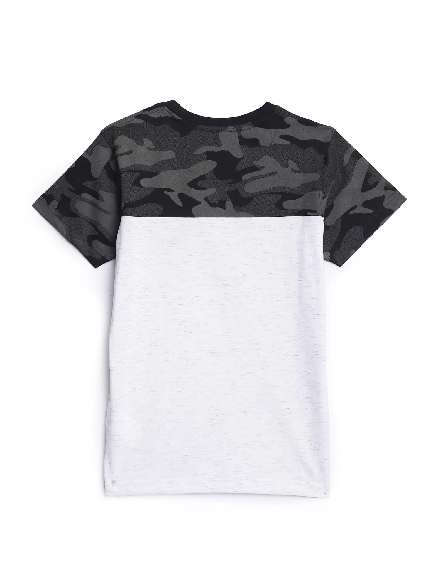 Cantabil Boys Olive Round Neck T-Shirt