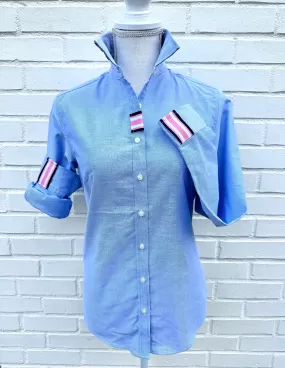 Casie2 Blue Oxford Shirt (Casie2 28)