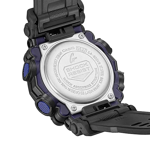 Casio G-Shock GA900VB-1A Virtual World Metallic Watch Purple Violet