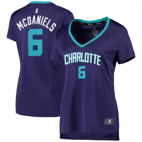 Charlotte Hornets Jalen McDaniels Fanatics Branded Fast Break Player Statement Jersey Womens - Purple | Ireland T5148U0