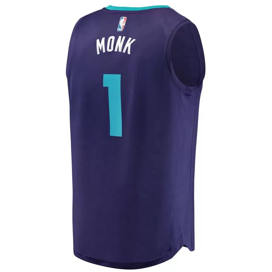 Charlotte Hornets Malik Monk Fanatics Branded Replica Fast Break Player Statement Jersey Kids - Purple | Ireland U3140B8