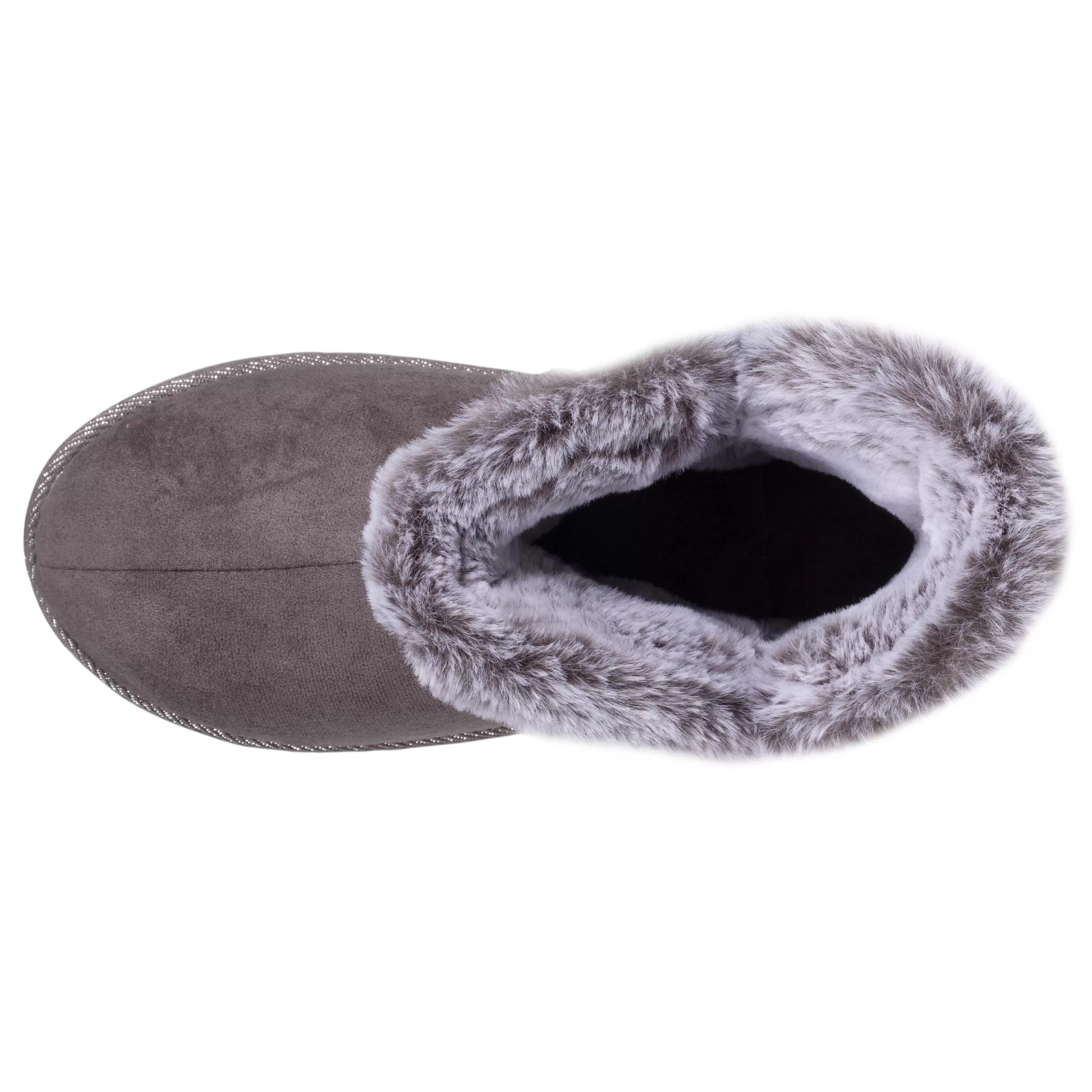 Chaussons bottillons Femme Gris