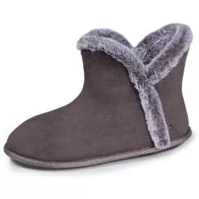 Chaussons bottillons Femme Gris