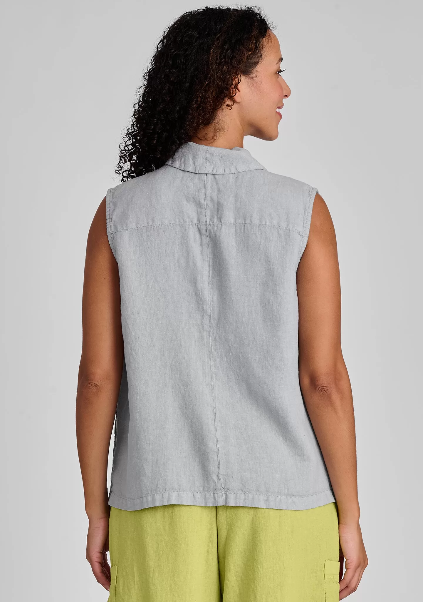 Chelsea Vest - Linen Vest