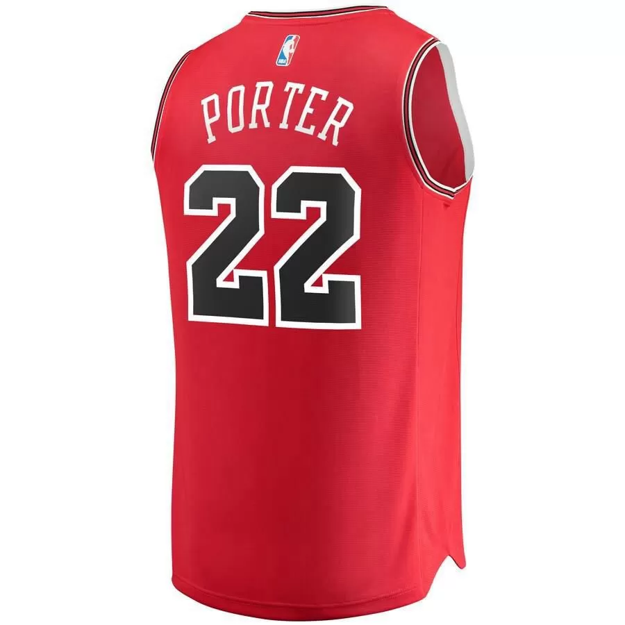 Chicago Bulls Otto Porter Fanatics Branded Fast Break Player Icon Jersey Kids - Red | Ireland R0954E4