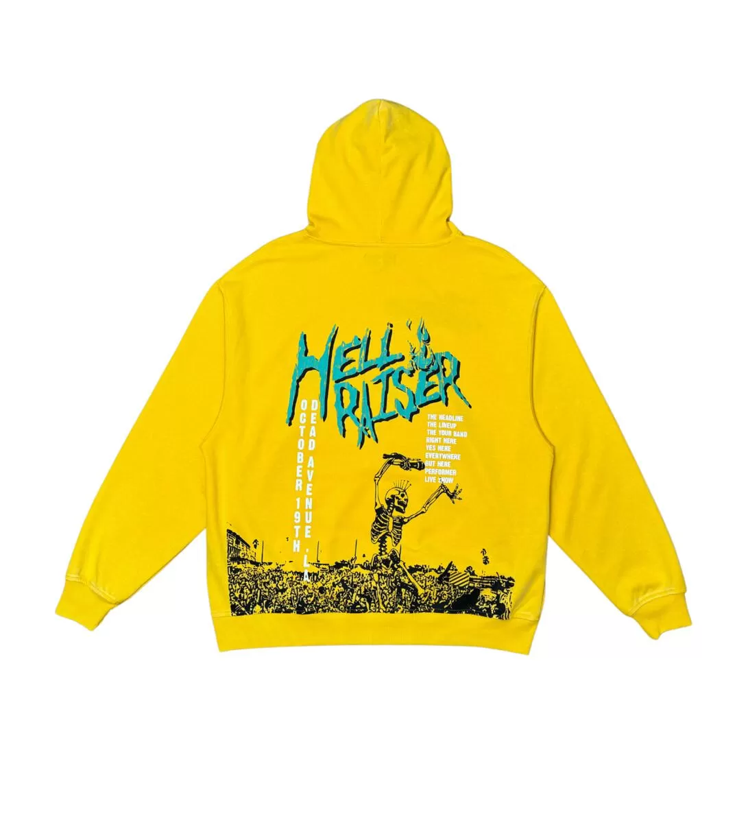 Civilized DESTRUCTION TOUR HOODIE (YELLOW)