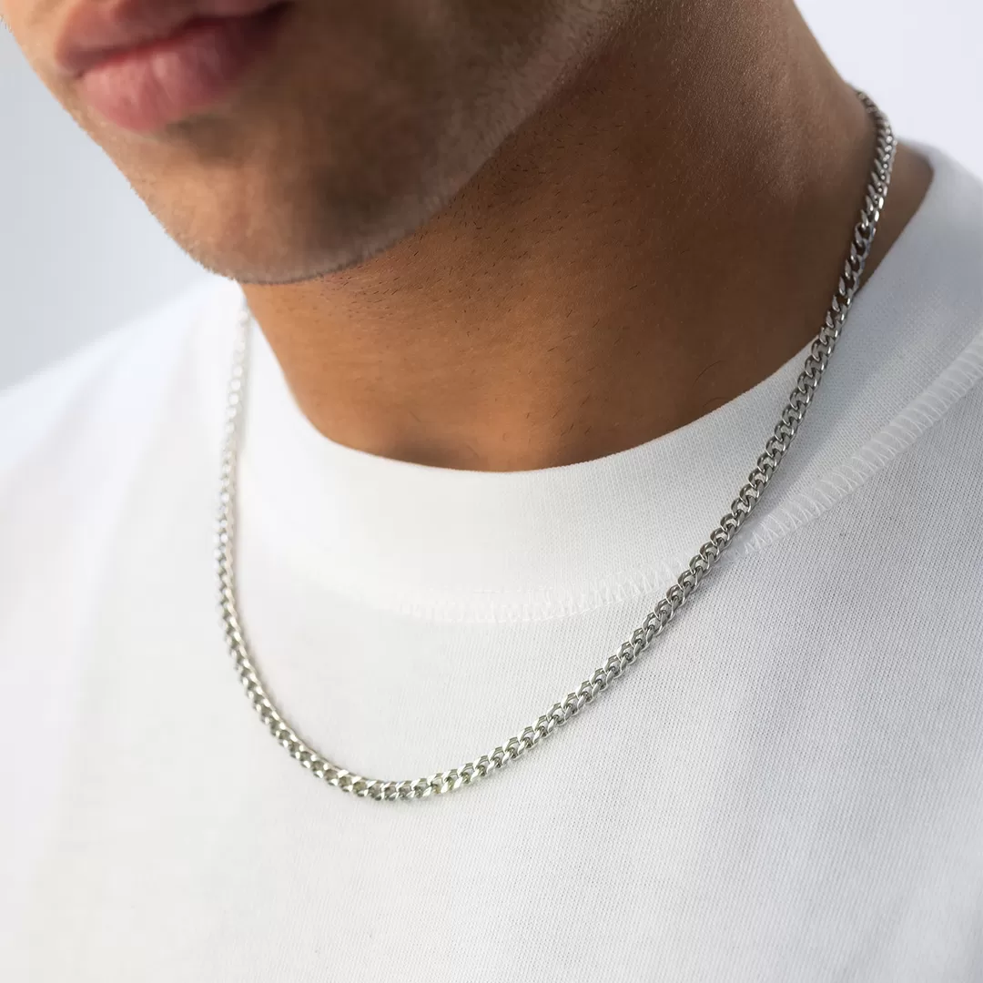 Classic Cuban Link 4mm (Silver)