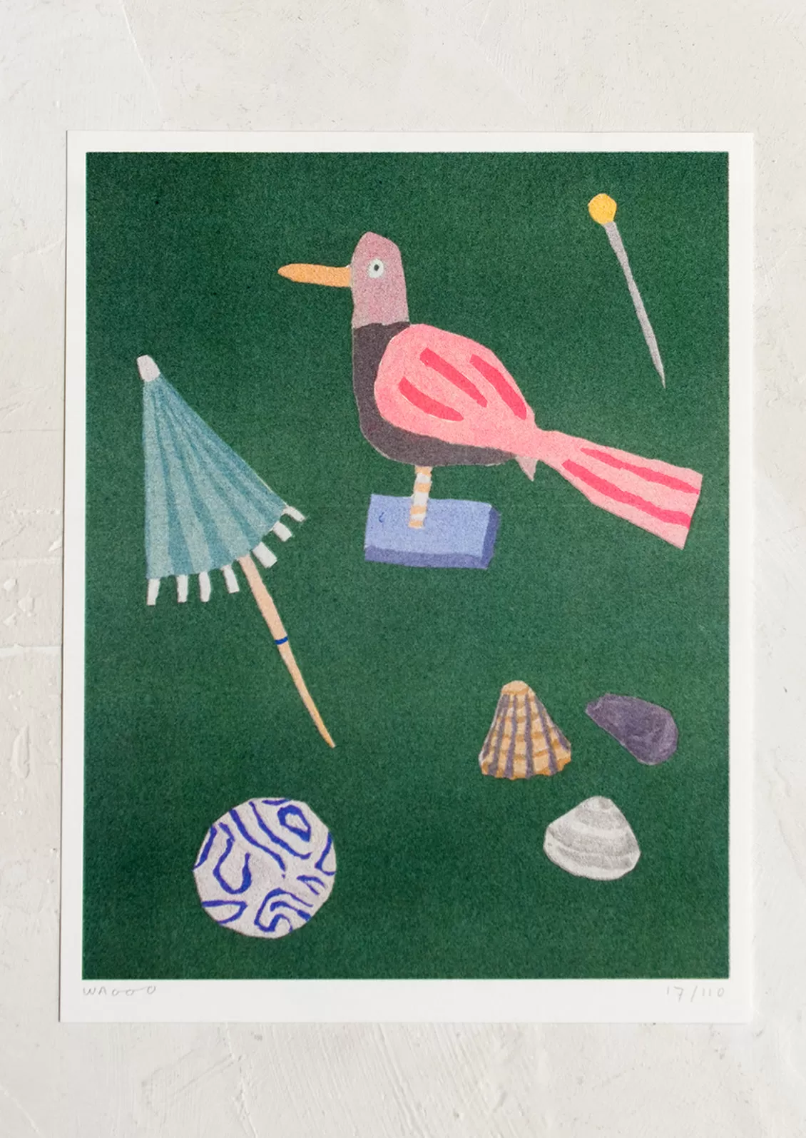 Collection Risograph Print