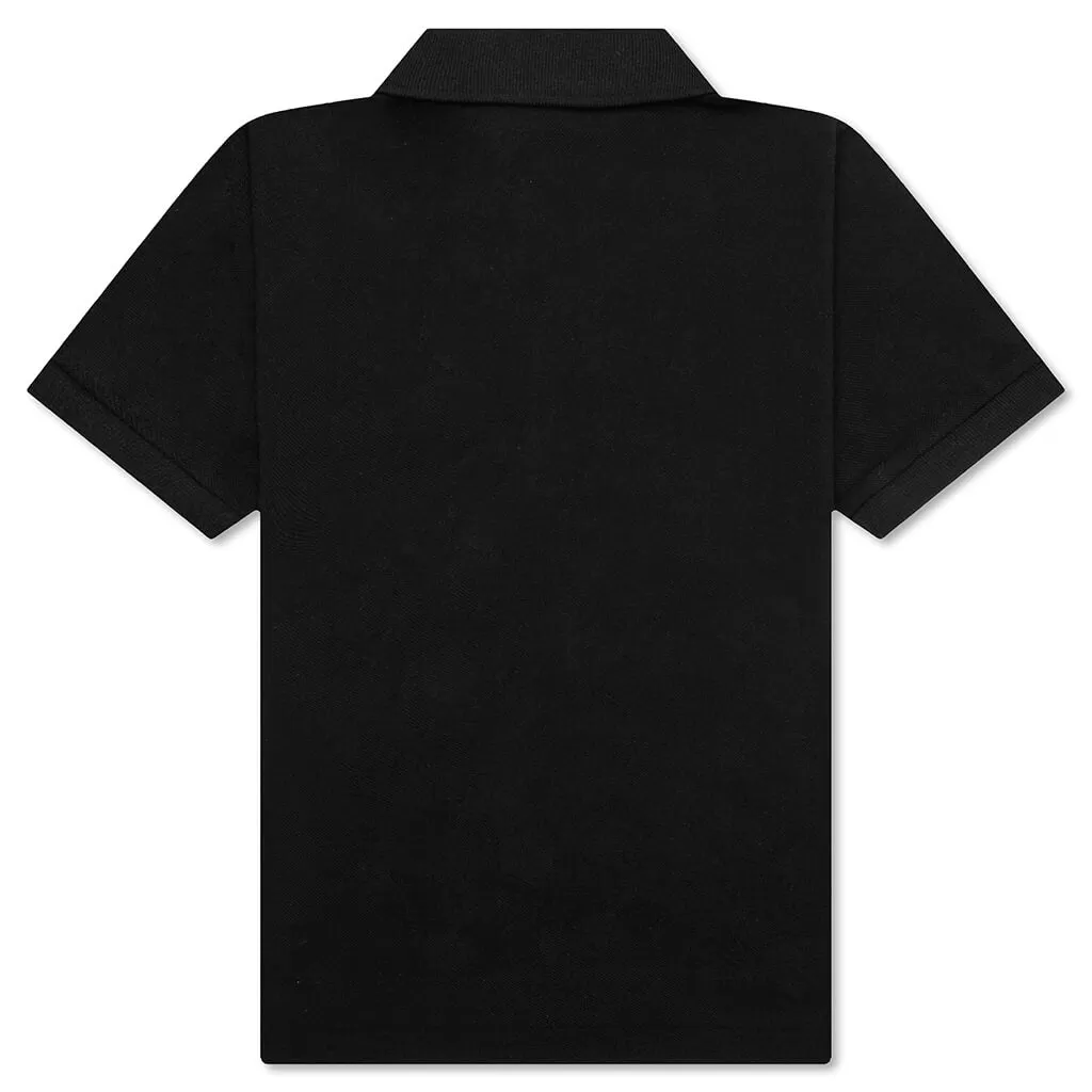 Comme des Garcons PLAY x the Artist Invader Women's Polo - Black