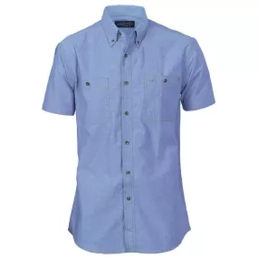 Cotton Chambray Short Sleeve Shirt