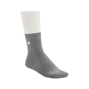 Cotton Split Socks Grey Melange