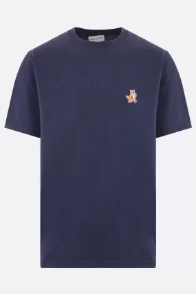 cotton t-shirt with Speedy Fox logo patch