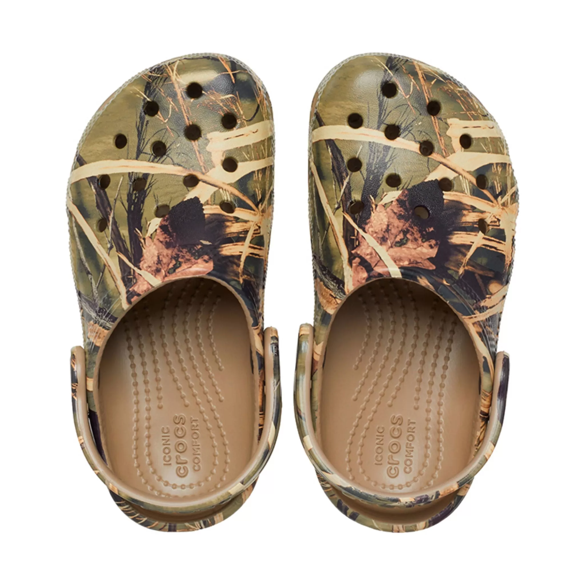 Crocs Toddler Classic Realtree Clog - Khaki