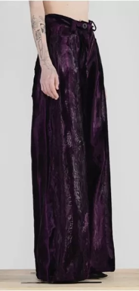 Crushed Velvet New Barbara Pant