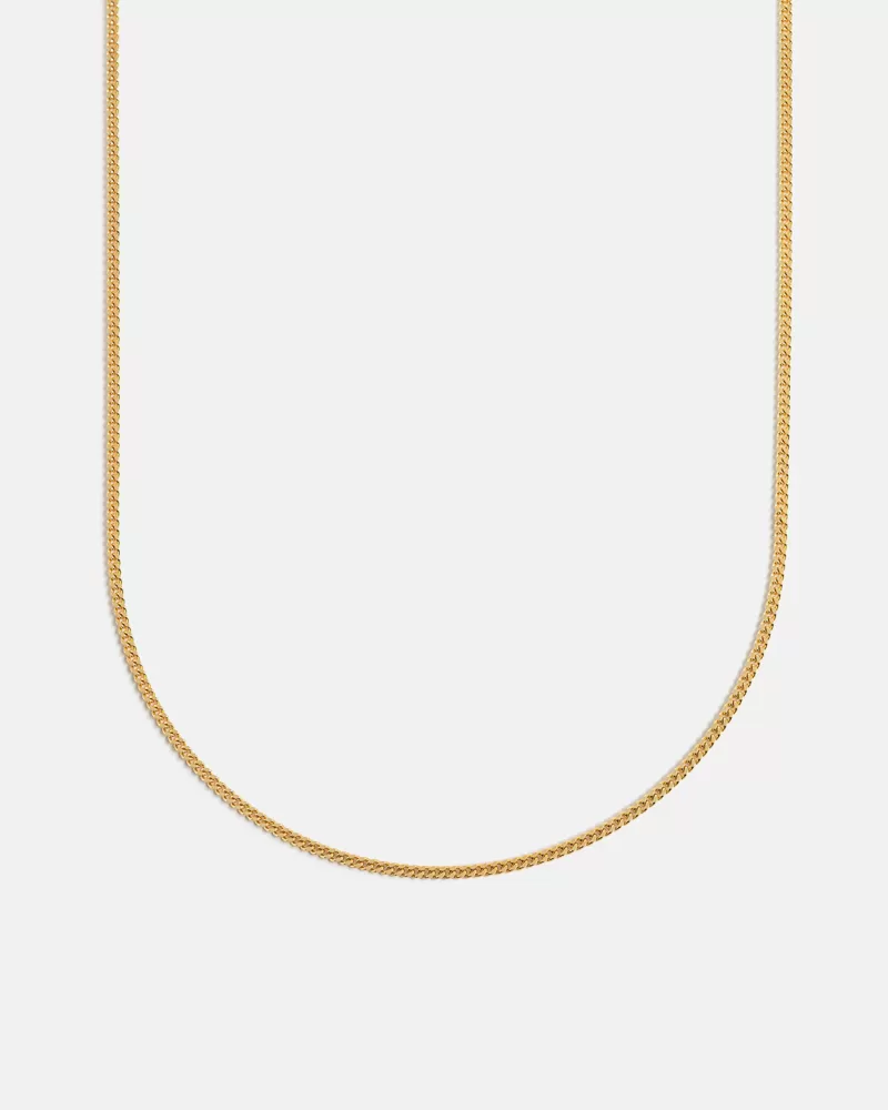 Curb Chain in 10k Yellow Gold