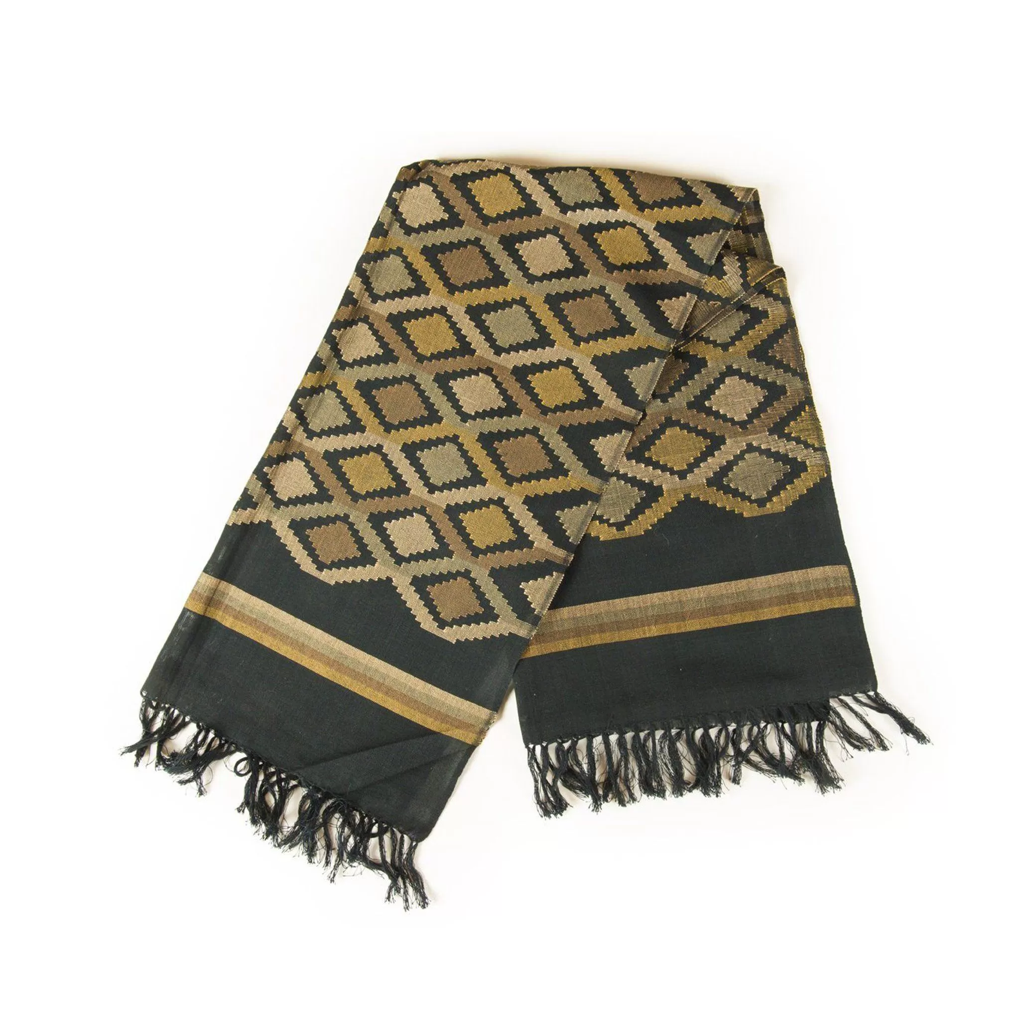 Desert Sand Dhaka Scarf