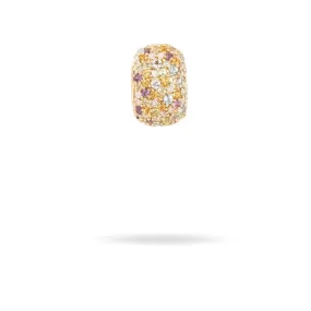 Diamond   Gemstone Iridescent Big Bead