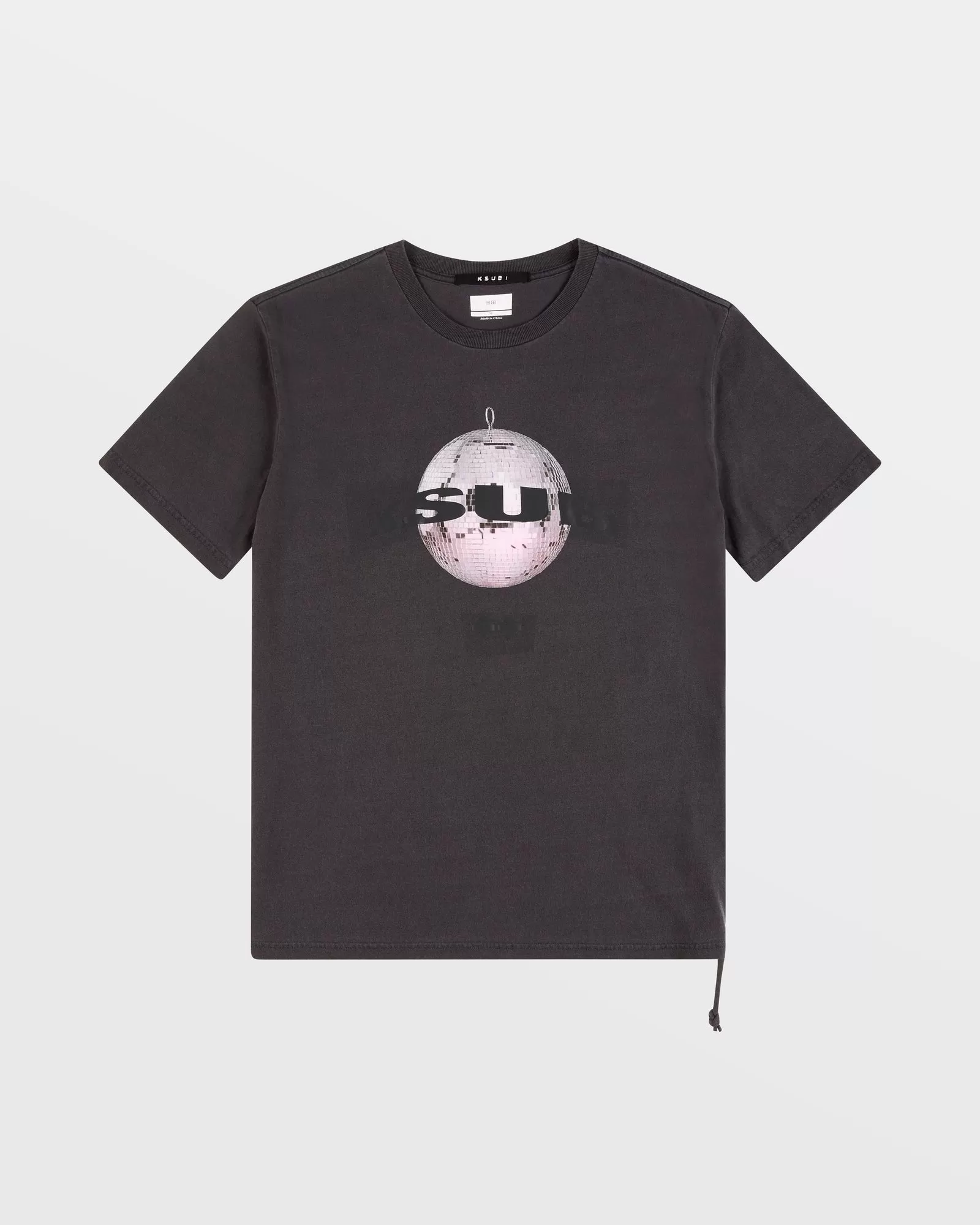 DISCO KASH TEE SS TEE WASHED BLACK