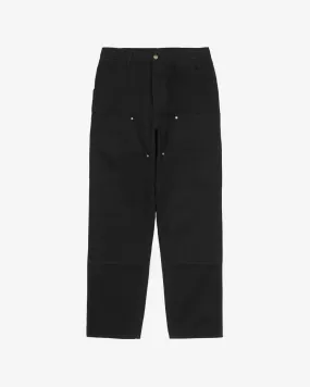 Double Knee Pant Black