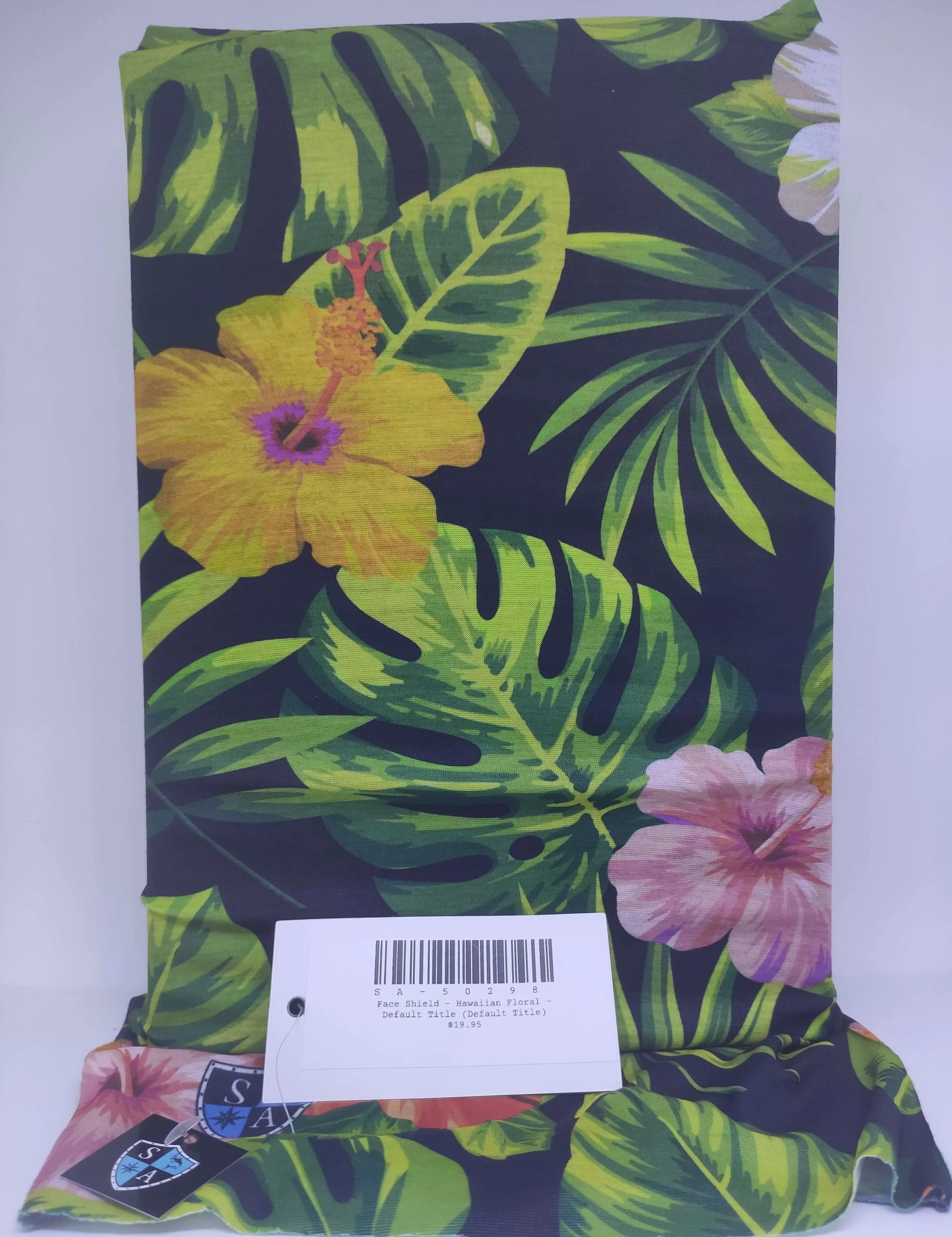 Face Shield - Hawaiian Floral