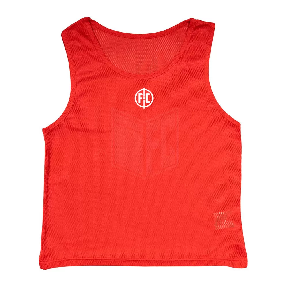 FC Mesh Training Bib - First Kicks (Red)