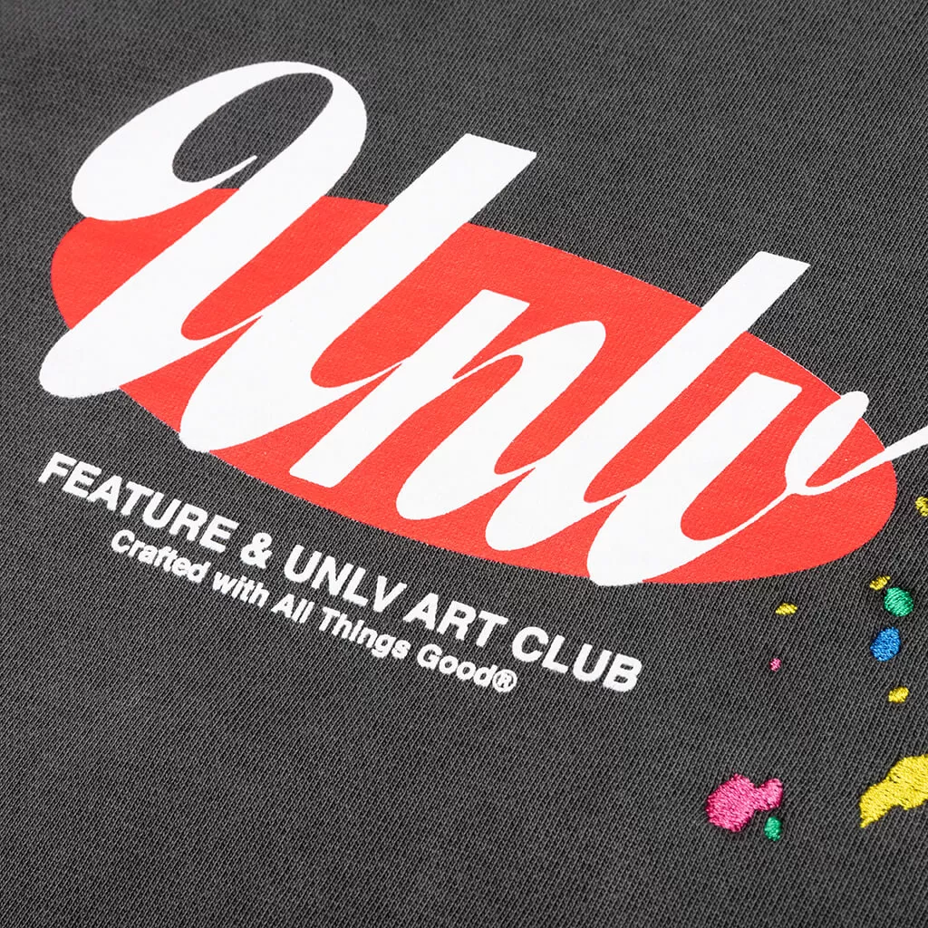 Feature x UNLV Art Club Hoodie - Pigment Black